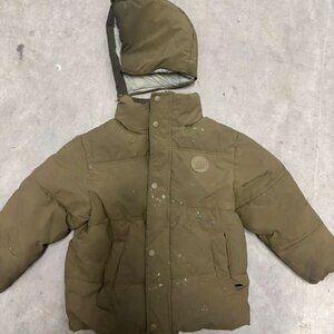 Zara 6-7 kids green jacket